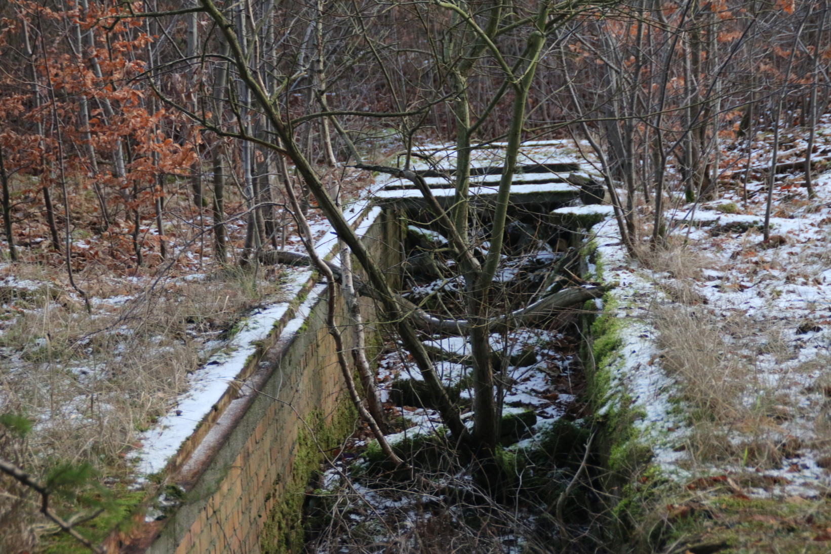 ehemalige Reparaturgrube