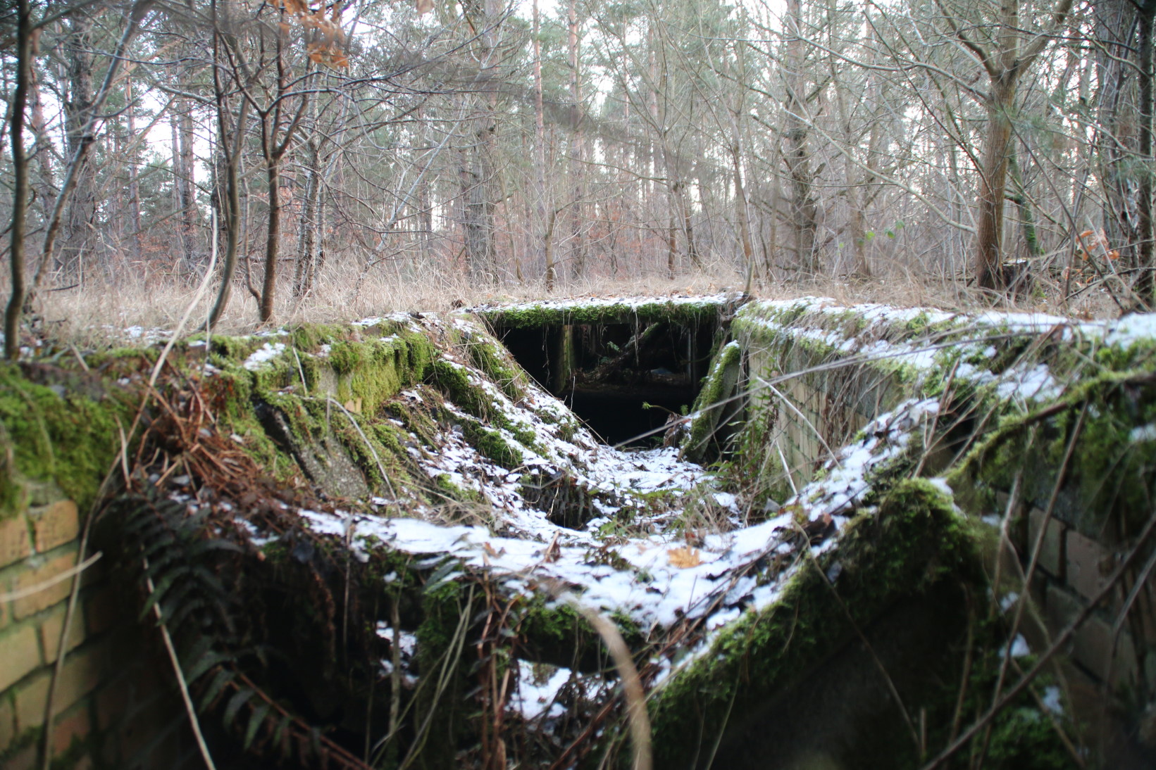 ehemalige Reparaturgrube