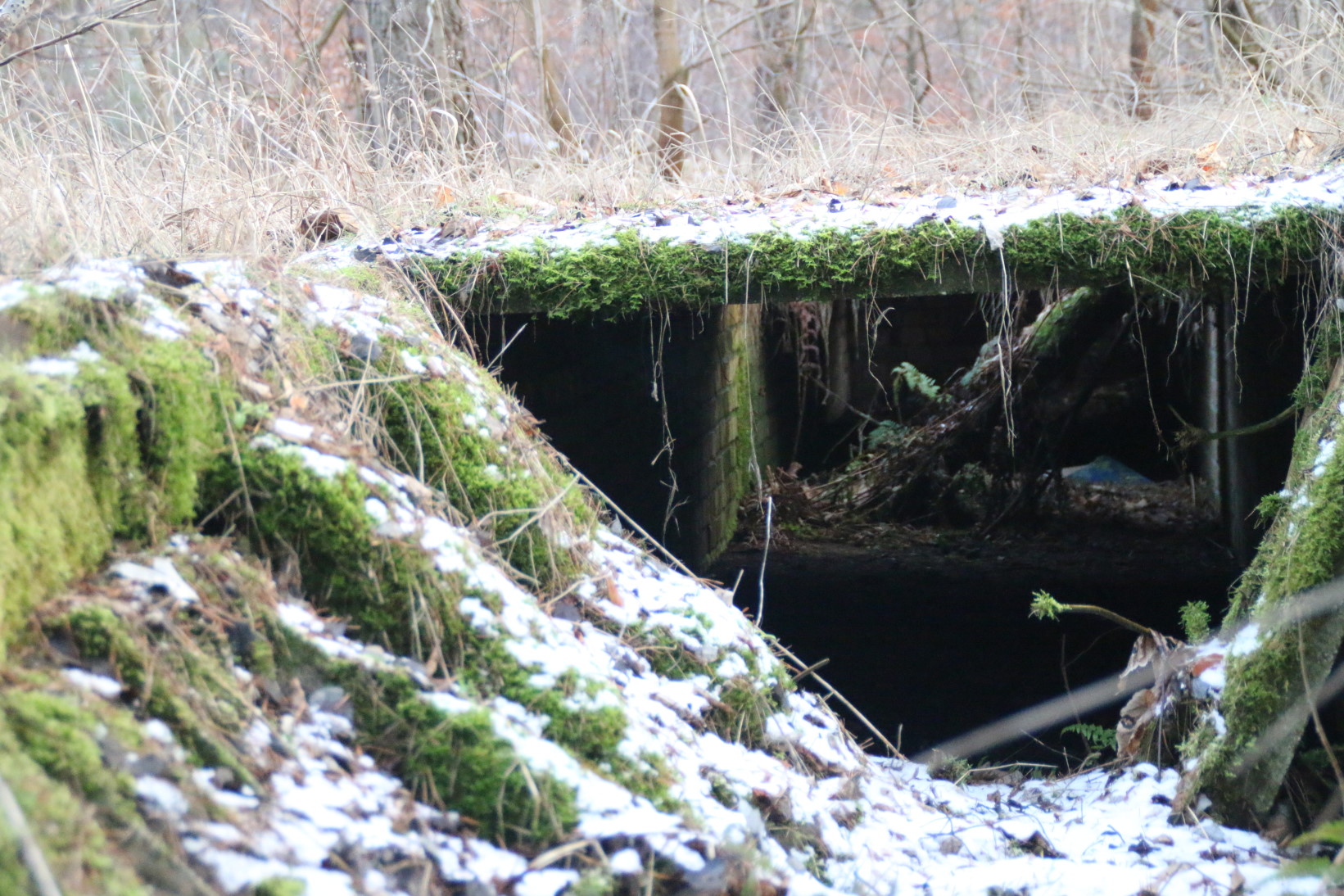 ehemalige Reparaturgrube