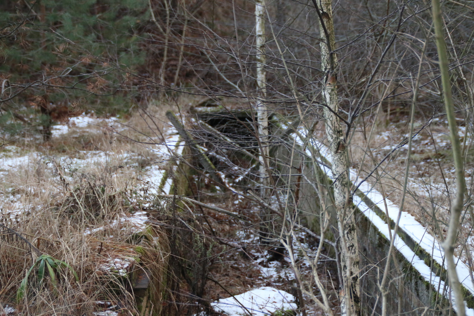 ehemalige Reparaturgrube